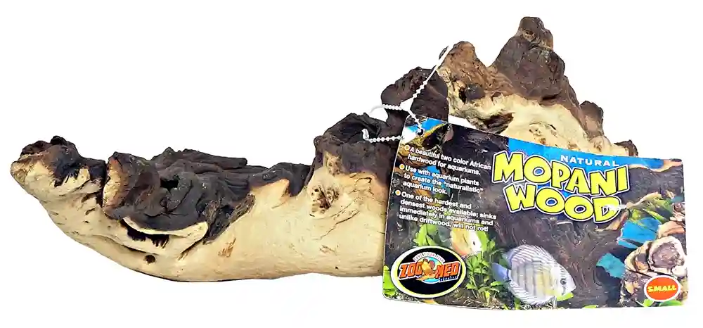 African Mopani Wood Small 6-8"