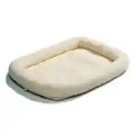 Midwest Quiet Time Pet Bed 48"x30" Sheepskin