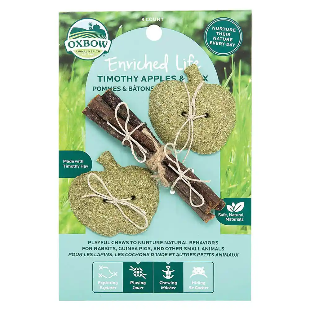 Timothy Apple With Apple Sticks