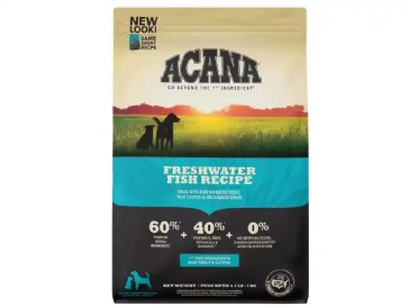 Heritage Dry Dog Food, Freshwater Fish, Biologically Appropriate & Grain Free 25-lb