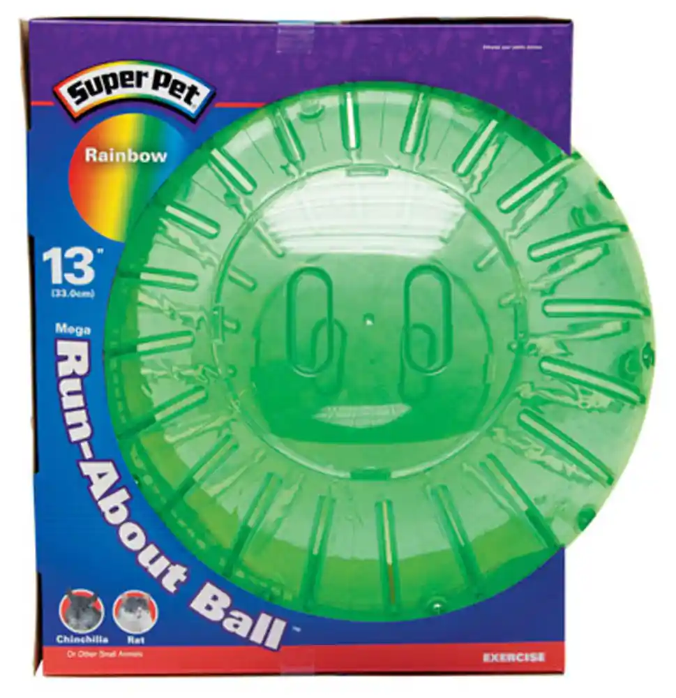 Mega Run-about Ball Mega Rainbow 13"