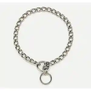 Chain Training Dog Collar, Chrome, 3.0 Mm X 22"