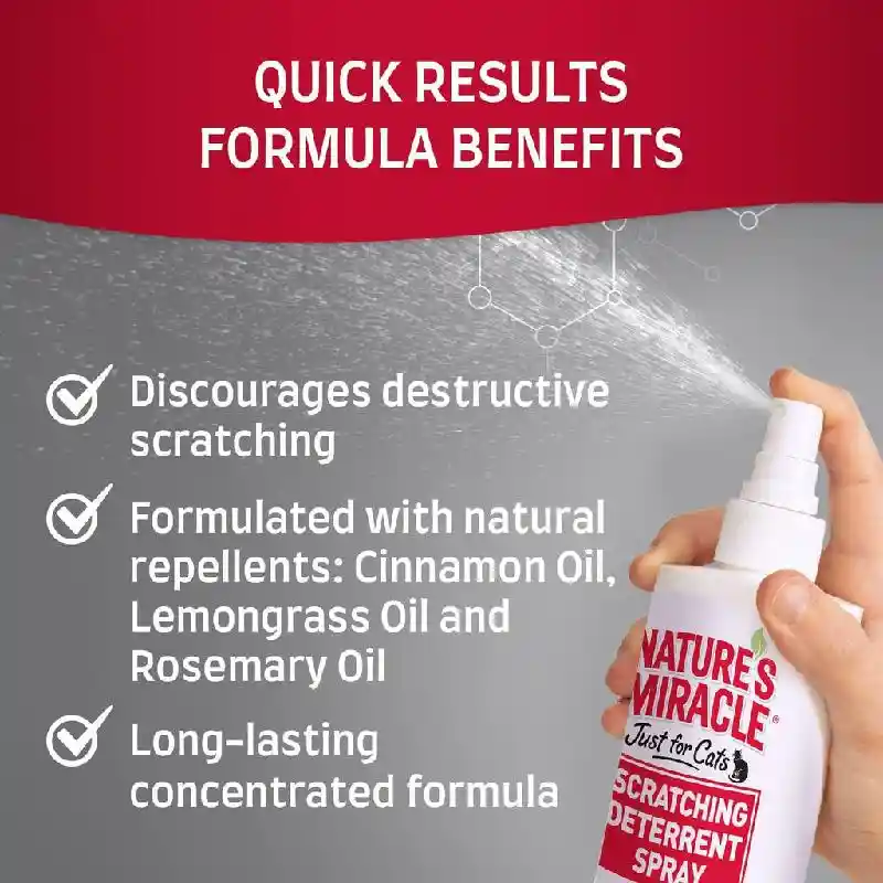 Nature's Miracle Scratch Deterrent Spray 8 Oz