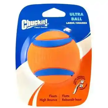 Description: Scan Toy Ultra Rubber Ball Large 3"