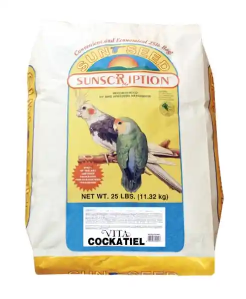 Sun Seed Cockatiel Vita Mix 25 Lbs