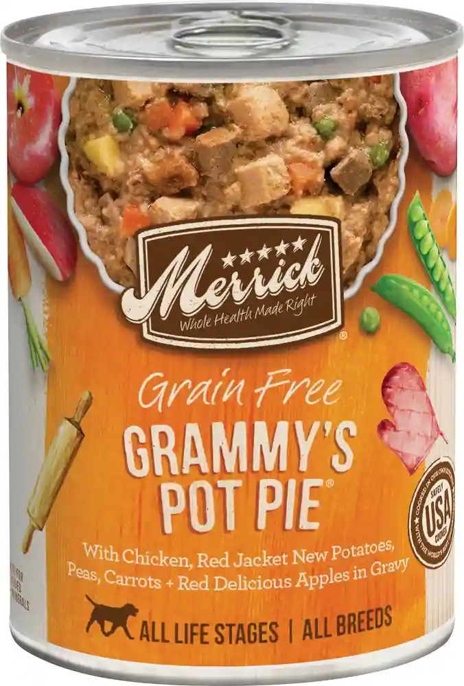 Grain-free Grammy's Pot Pie Recipe Canned Dog Food 13.2-oz
