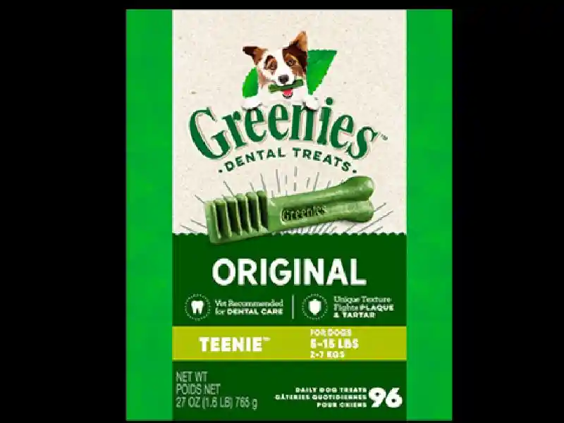 Original Teenie Dental Dog Chews 27-oz