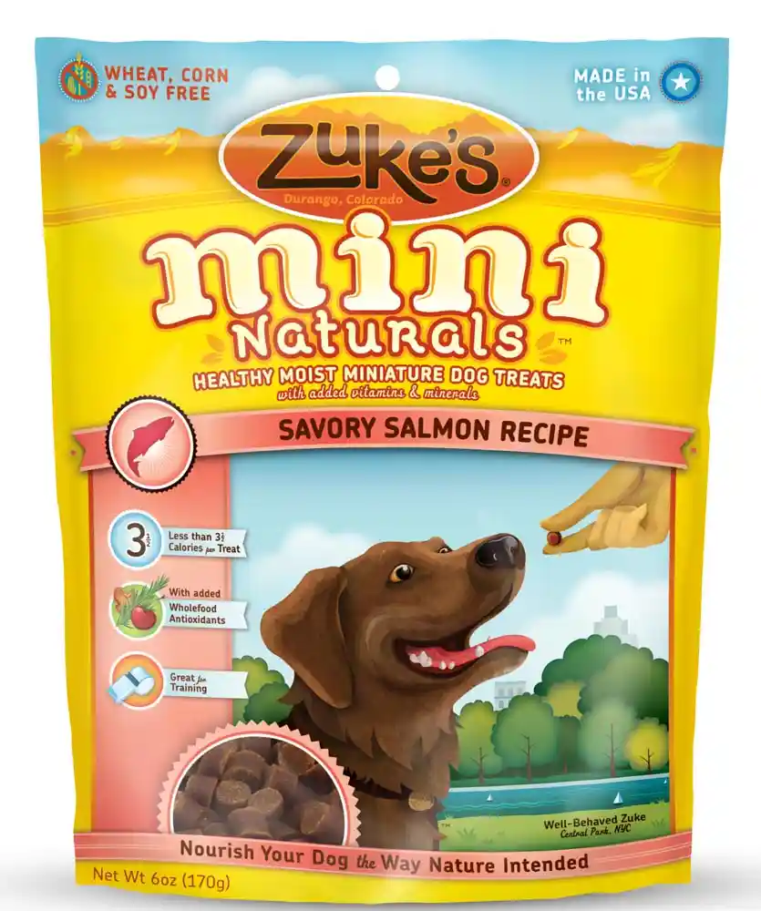 Mini Naturals Salmon Dog Treats 6-oz