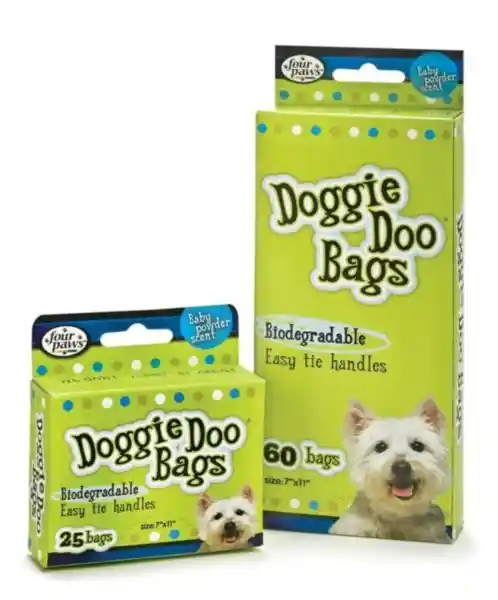 Doggie Doo Bags Biodegradable 60 Ct