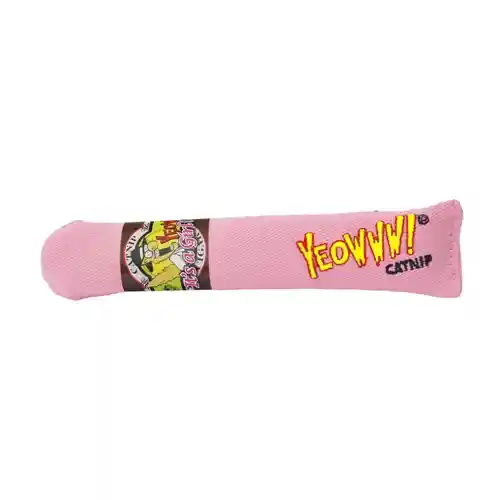 Yeowww! Cat It's a Girl Pink Catnip Cigar Toy