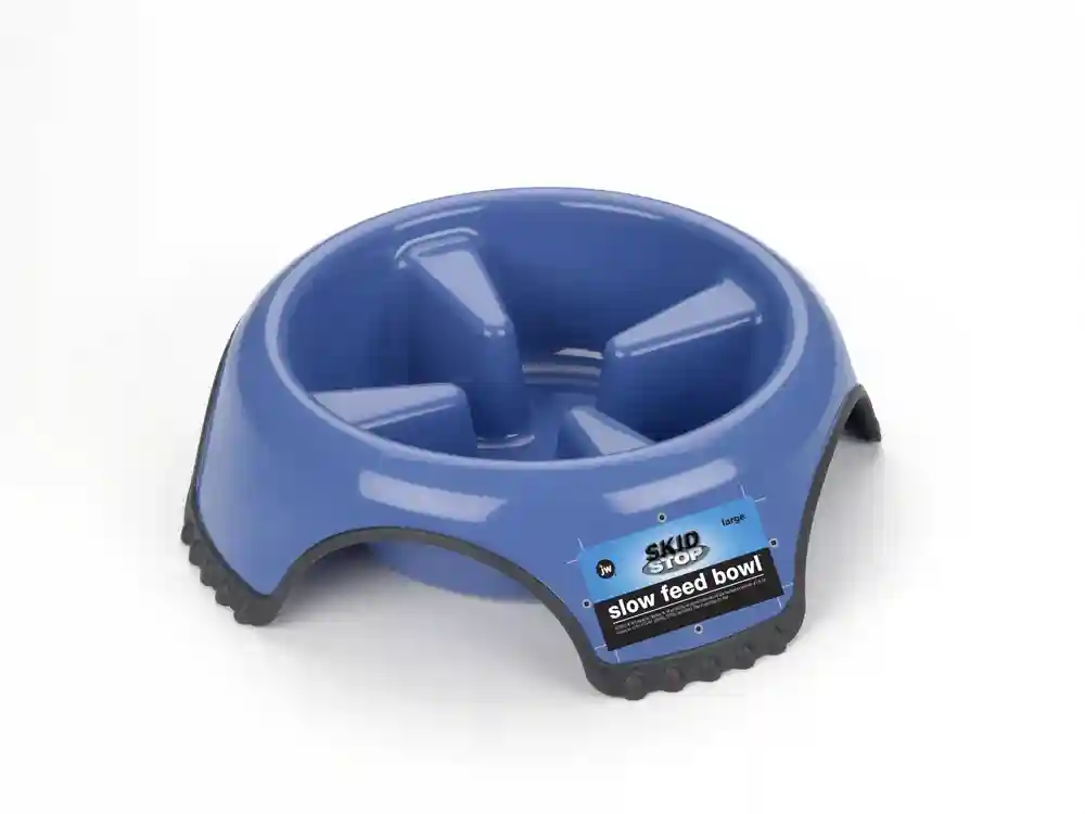 Jw Skid Stop Slow Feed Bowl Large