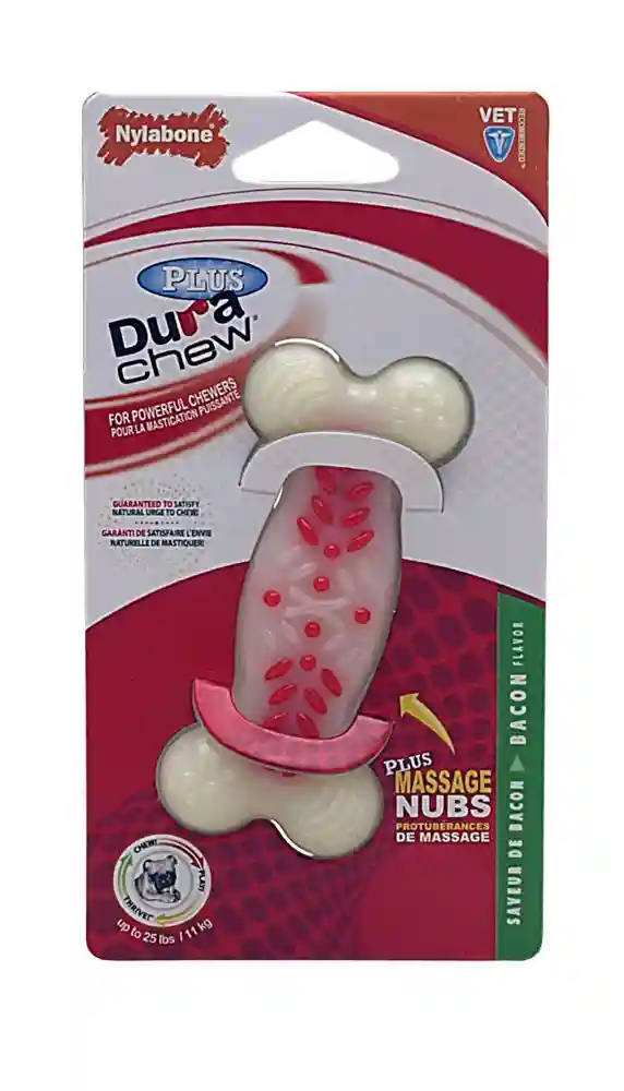 Nylabone Durable Chew Plus Regular Bacon