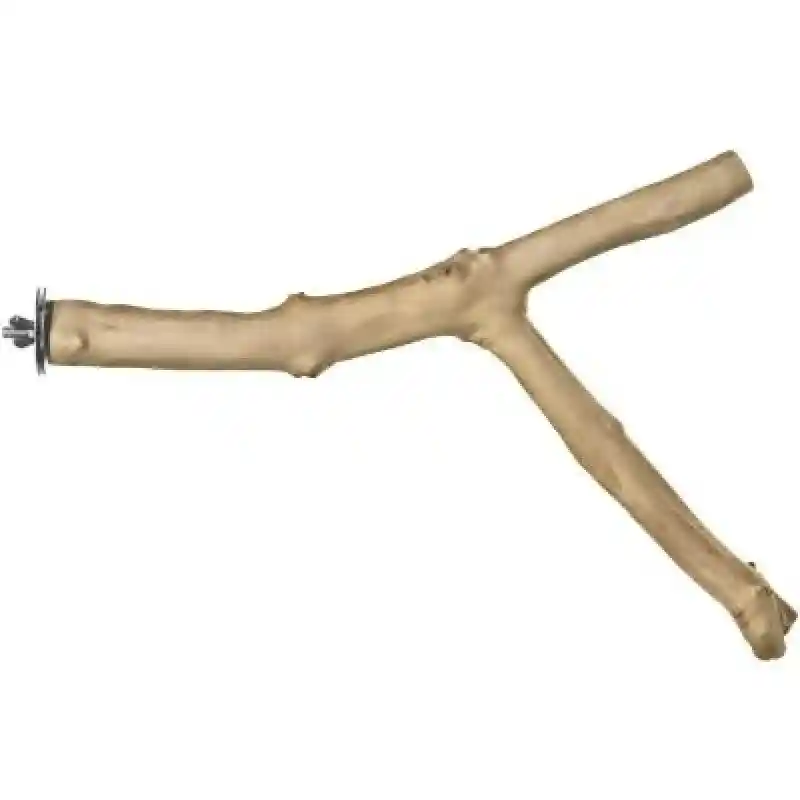 12 In. Naturals Coffee Wood Y Perch