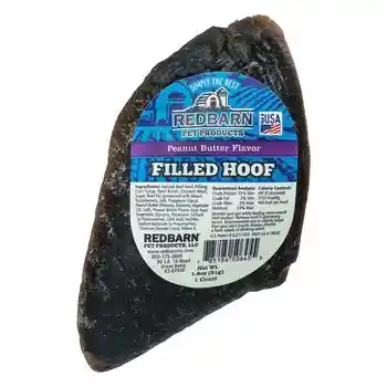 Sredbarn Treat Hooves Peanut Fill 25 Ct