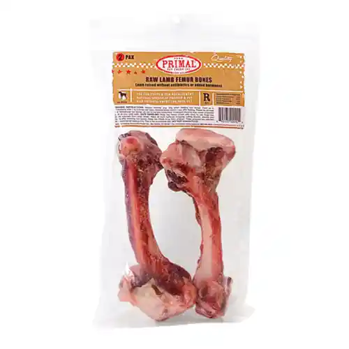 Raw Recreational Lamb Femur Bone (2 Pak) 2-ct