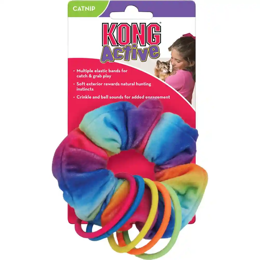 Kong Cat Act Scrunchie