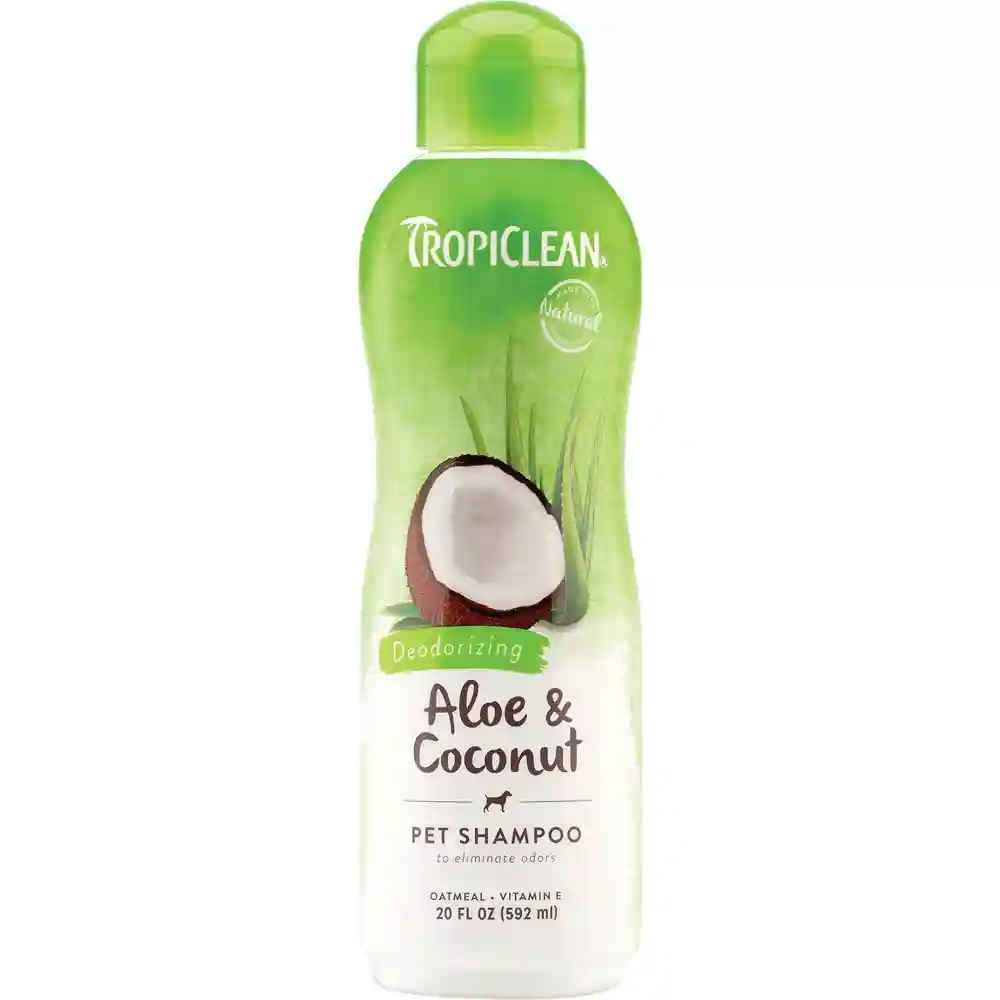 Shampoo Aloe & Coconut Deodorizing Scent For Dogs & Cat 20-oz