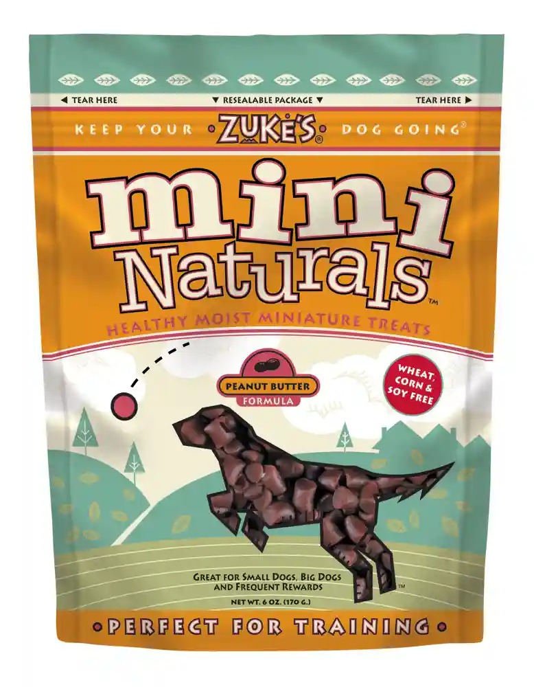 Mini Naturals Peanut Butter Dog Treats 6-oz