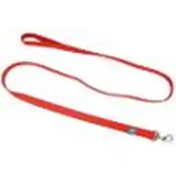 Single-ply Dog Leash, Red, 5/8" X 6'