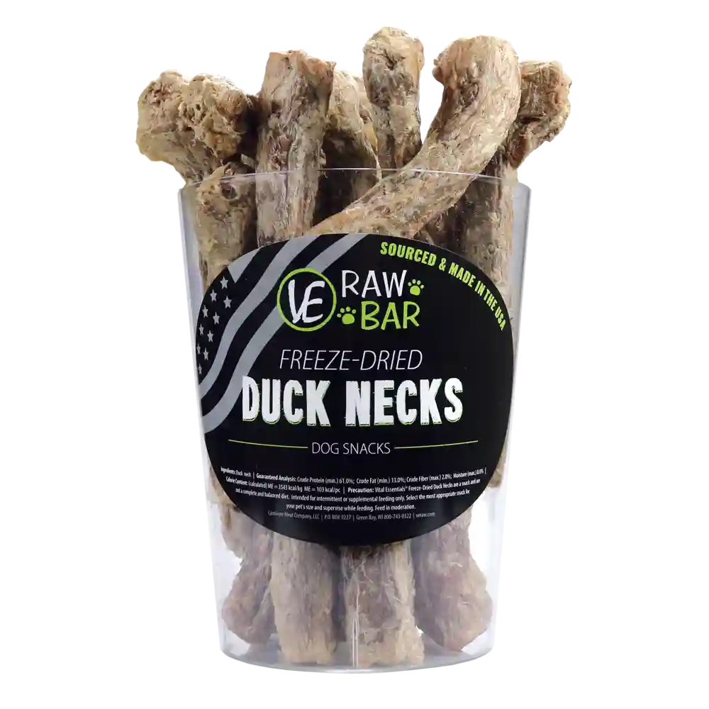 Ve Raw Bar Freeze-dried Raw Duck Necks Dog Snacks