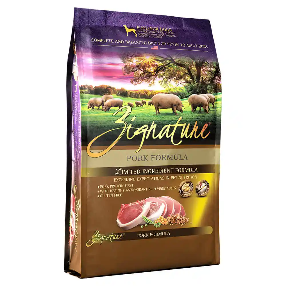 Limited Ingredient Formula Grain Free Pork Dry Dog Food 13.5-lb