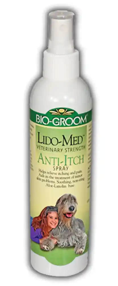 Bio-groom Lido-medicated Anti-itch Spray 8 Oz
