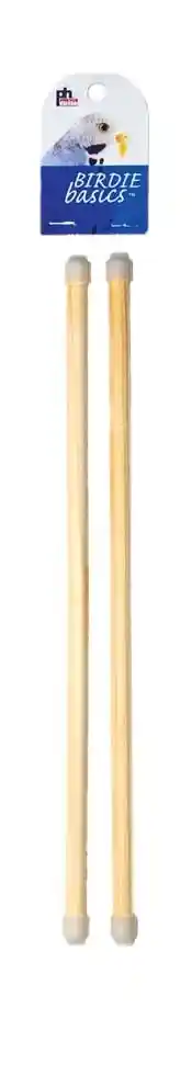 Birdie Basics Wood Perch 2pk 3/8" X 12"