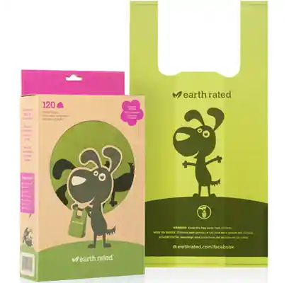 Lavender-scented Handle Bags 120-count Poop Bags With Handles, 120-count Box