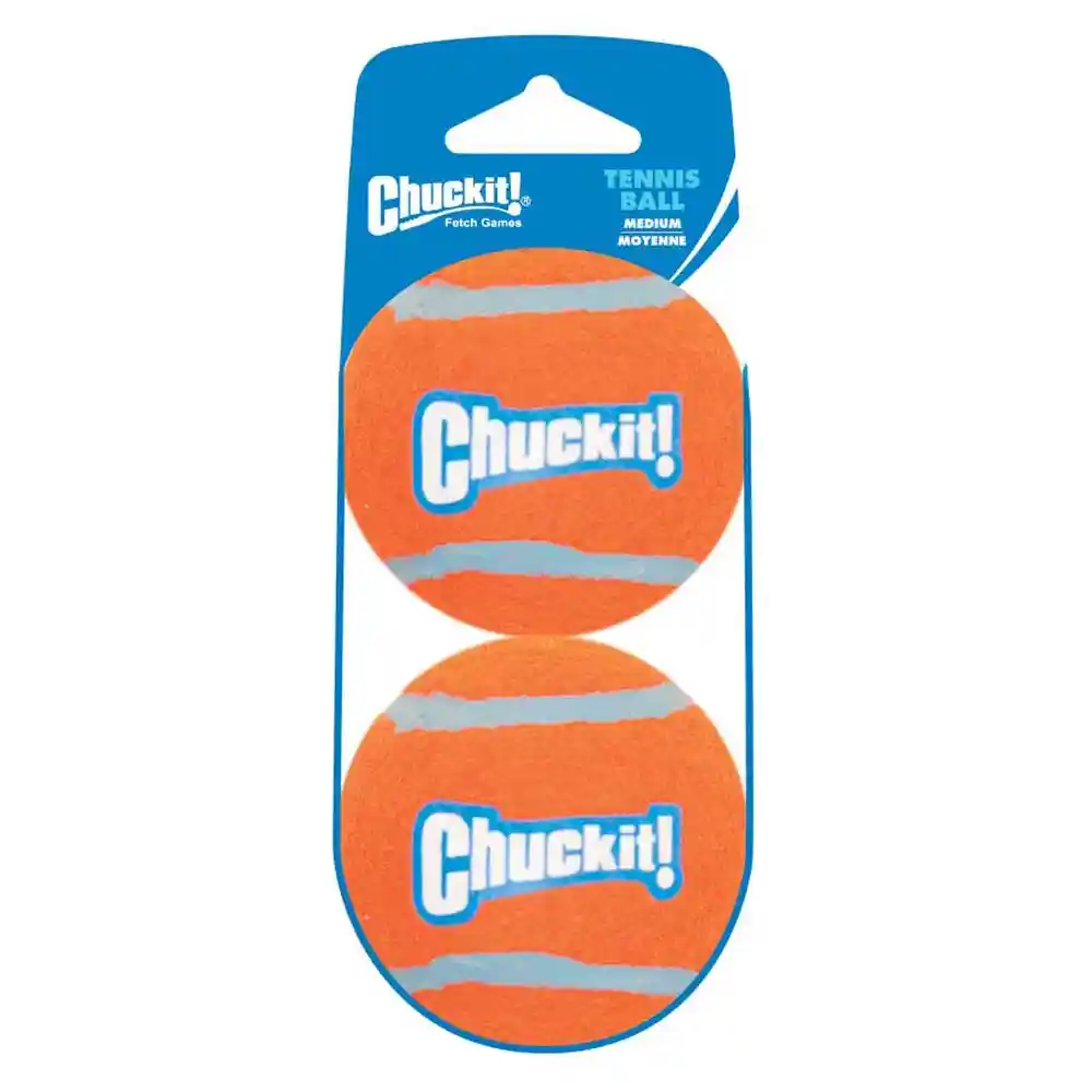 Chuckit! Dog Tennis Balls 2 Pack Medium