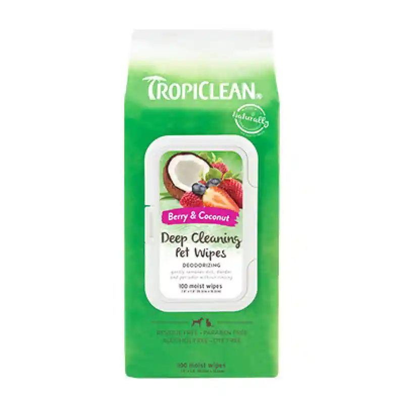U/a Trop Deep Cln Pet Wipe 100c