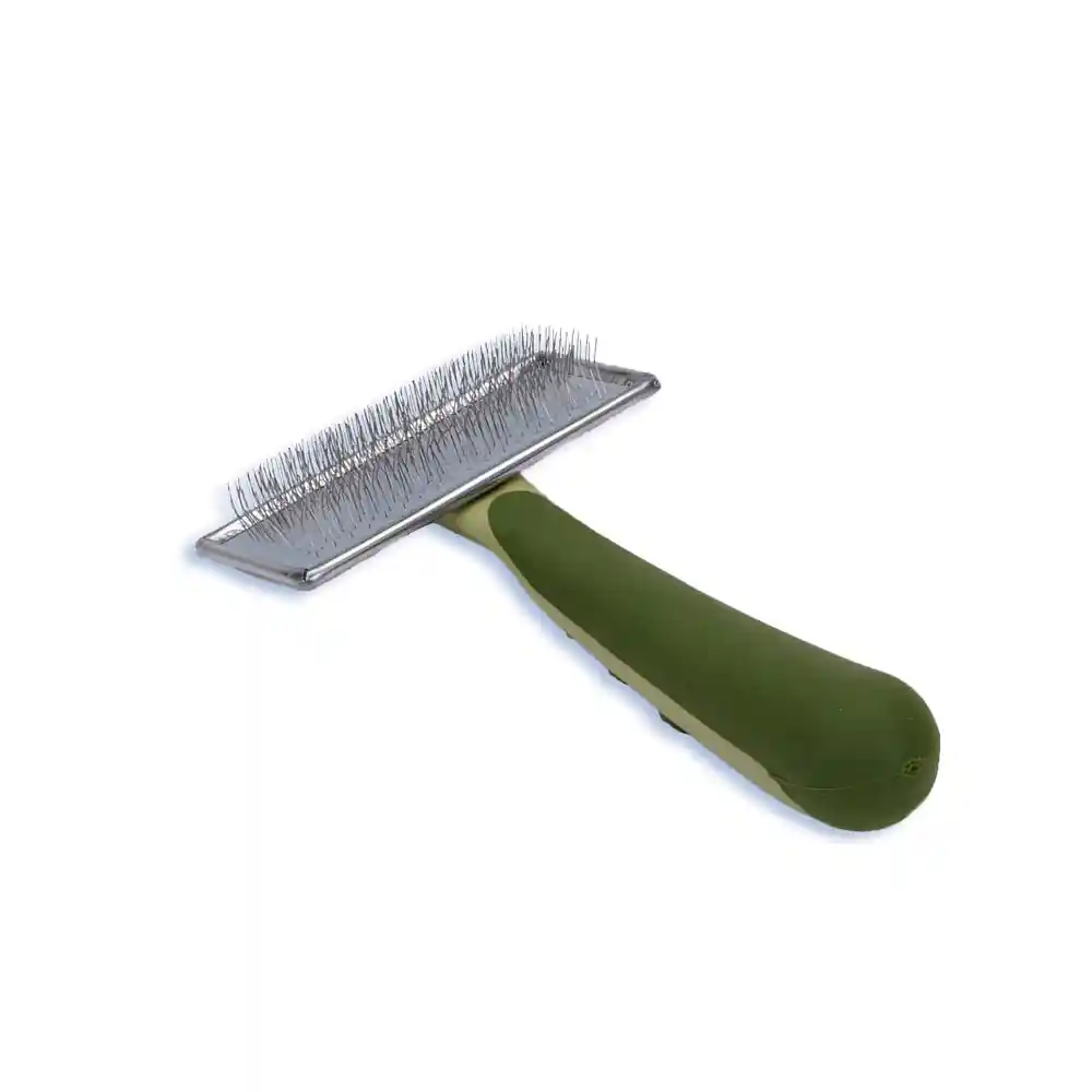 Dog Soft Slicker Brush, No Color, Medium