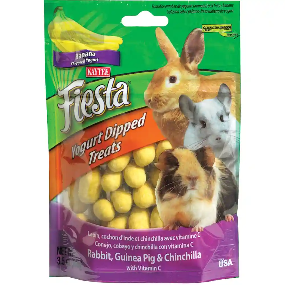 Kaytee Fiesta Yogurt Dip Rabbit/guinea Pig 3.5 Oz