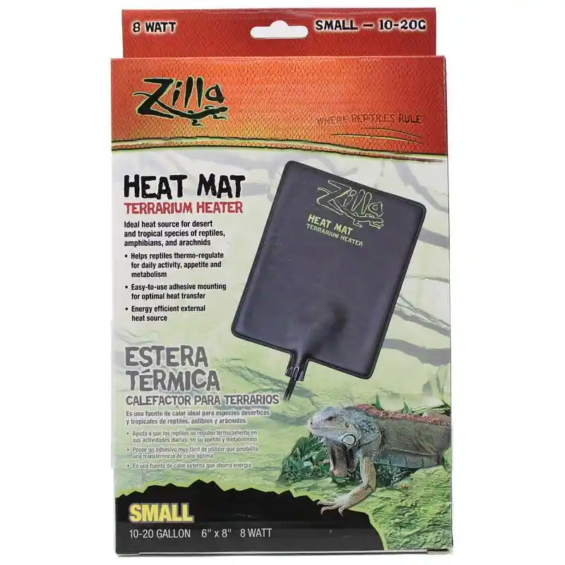 Heat Mat Small 20 Gallon 8 Watt 6x8"