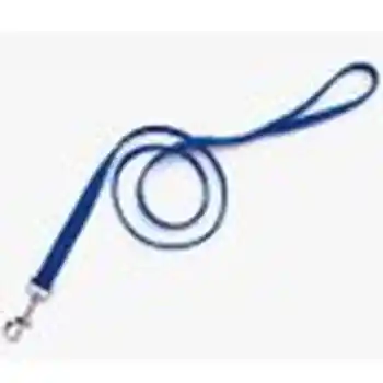 Single-ply Dog Leash, Blue, 1" X 06'