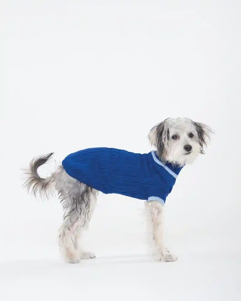 Classic Sweater Small-blue