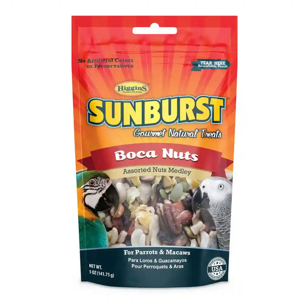 Higgins Sunburst Boca Nuts 5 Oz