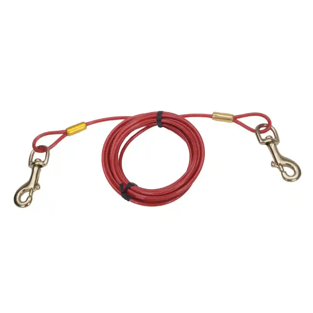 Heavy Cable Dog Tie Out, Heavy, 20'