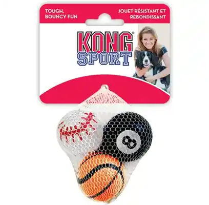 Kong Toy Sport Balls Small 3 Pack