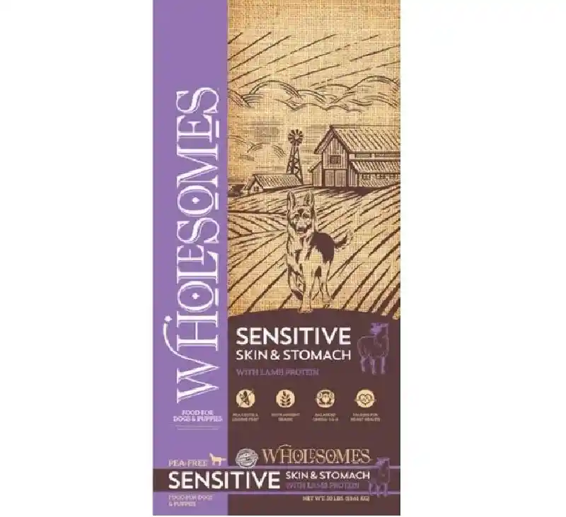 Wholesomes Sensitive Skin And Stomach Food