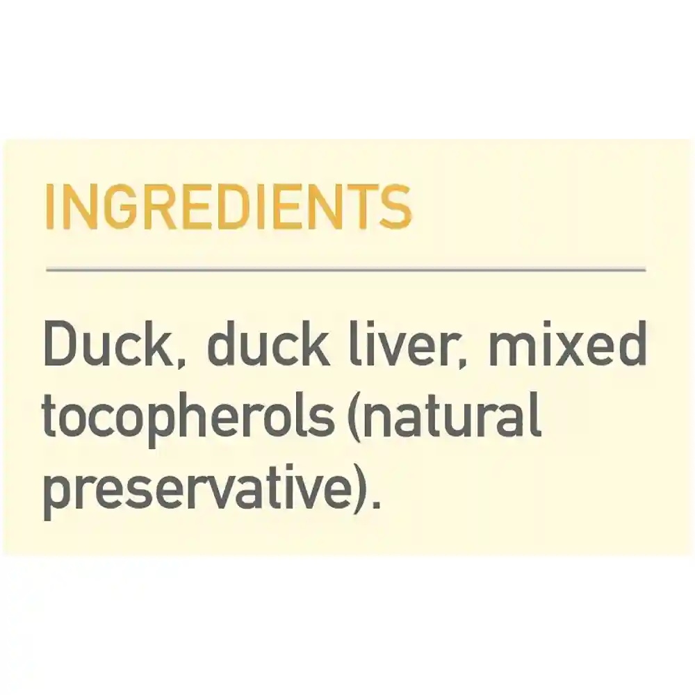 Freeze-dried Dog Treats, Free-run Duck, Biologically Appropriate & Grain Free 3.25-oz