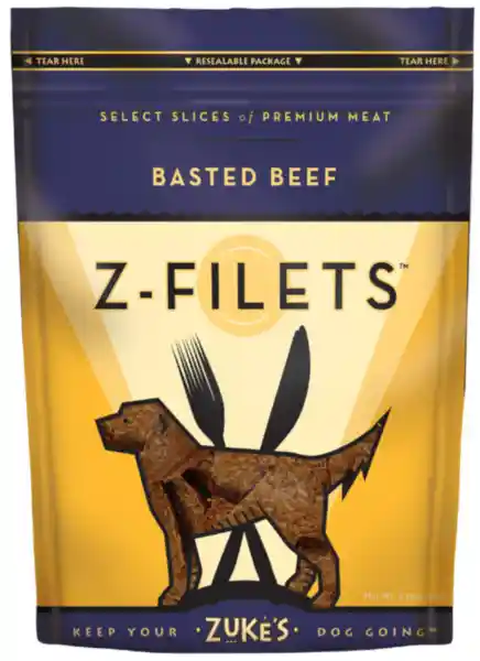 Zukes Z Filets Prime Beef Strips 3.25 Oz