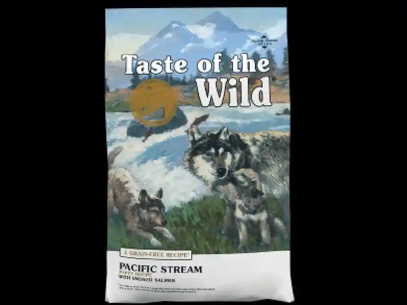 Pacific Stream Smoked Salmon Puppy Dry Food 5-lb