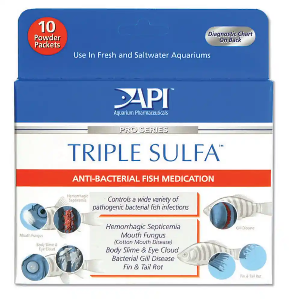 Api Triple Sulfa Powder Packets