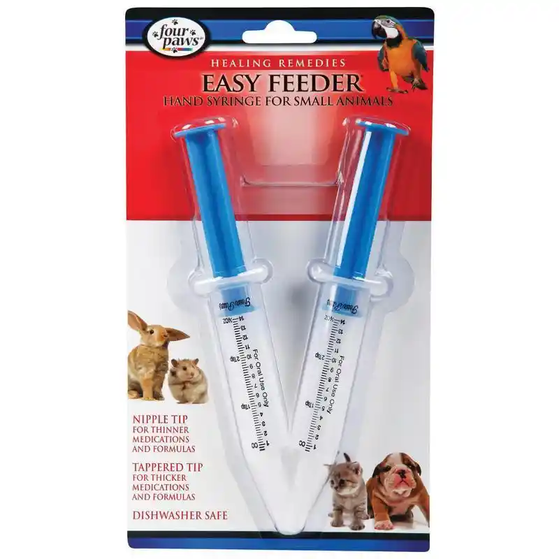 Easy Feeder Syringe F/baby Animals 2 Pack