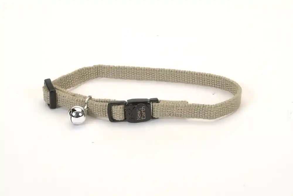 Adjustable Breakaway Cat Collar, Olive, 3/8" X 08"-12"