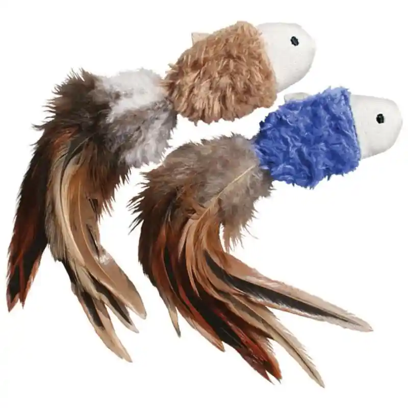 Kong Toy Naturals Crinkle Fish