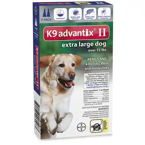 K9 Advantage Ii Blue X-large 55+ 2 Pack