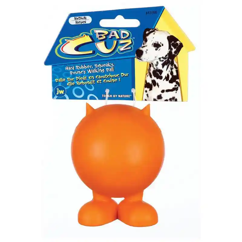 Jw Pet Dog Bad Cuz Assorted Colors Medium