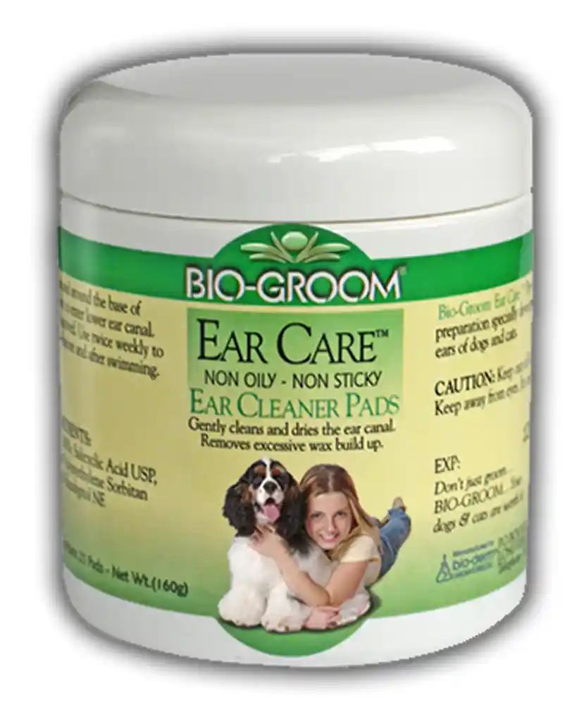 Bio-groom Ear Care Pads Ear Cleaner 25 Pads