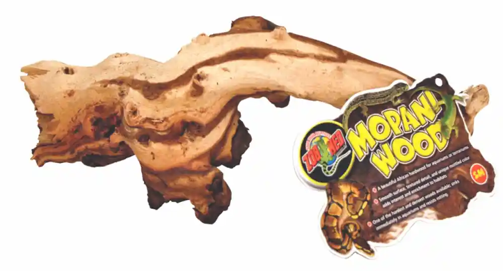African Mopani Wood Small 6-8" -